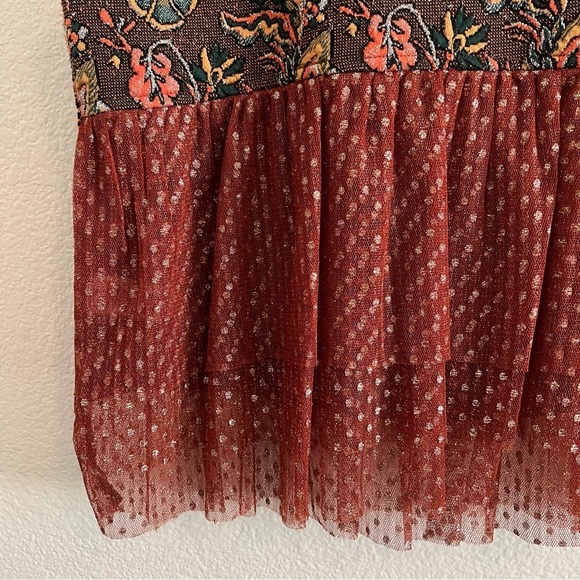 Eva Franco Anthropologie Jacquard Sleeveless Top XL - Picture 8 of 11